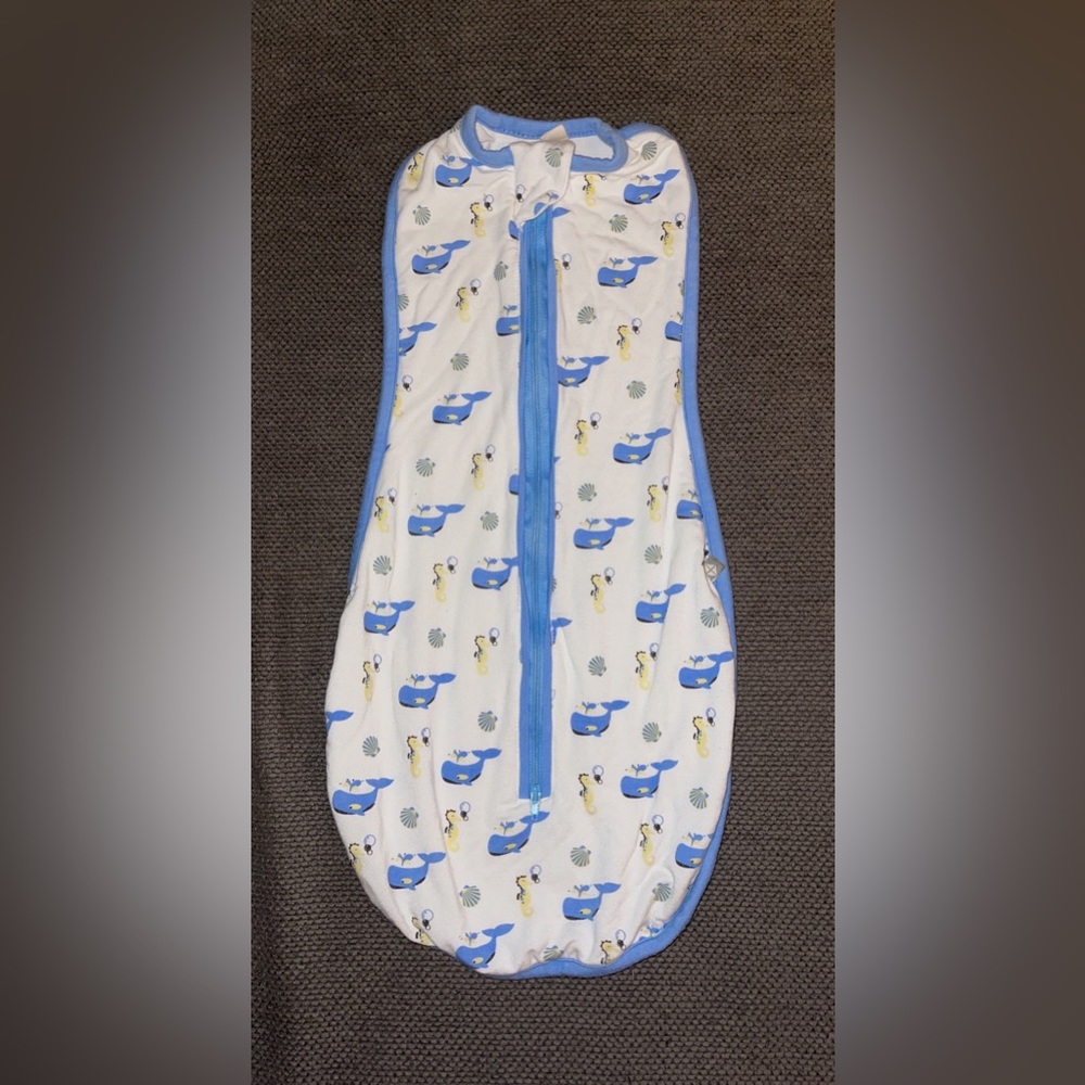 Kyte baby ocean swaddle bag 0-3 months